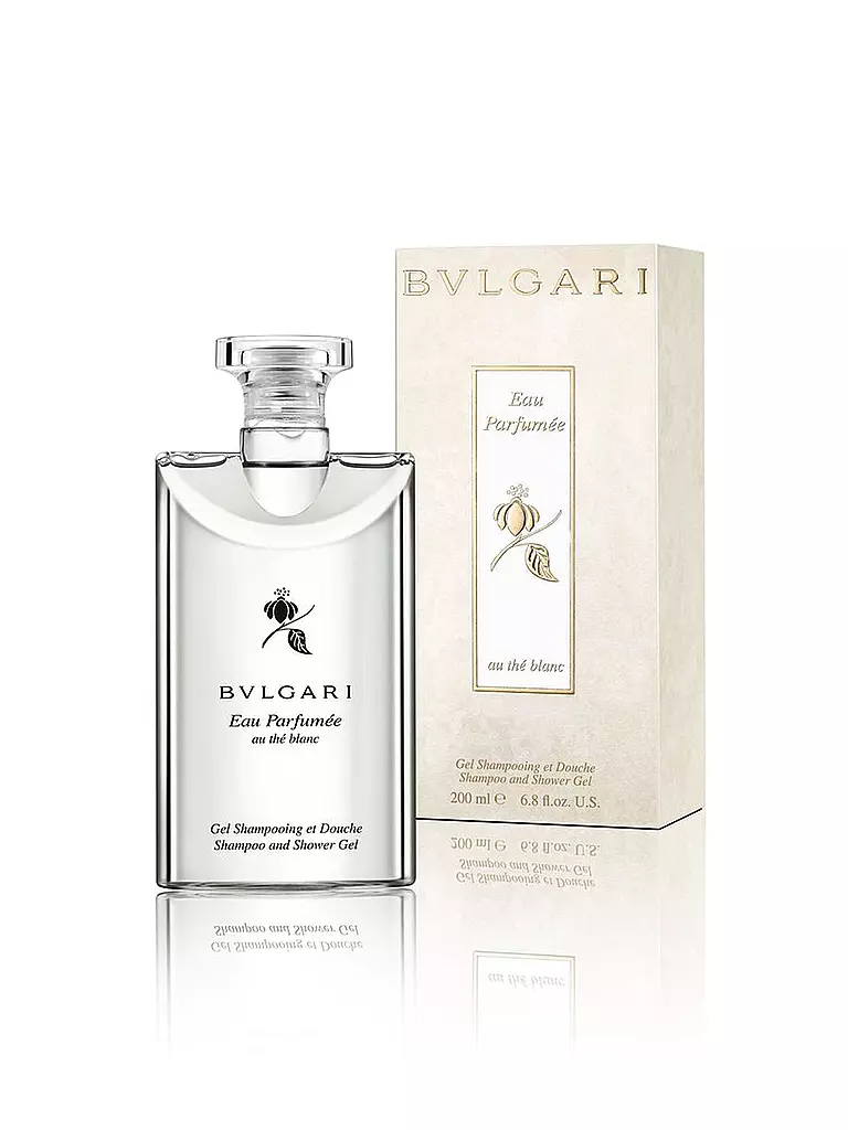 BVLGARI Eau Parfumee au the blanc Shower Gel 200ml transparent